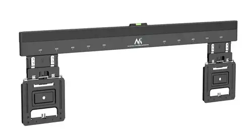 Suport Perete Maclean MC-481, 37inch-80inch, 75 kg, Ultra Slim (Negru)
