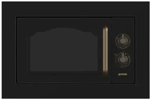 Cuptor cu microunde incorporabil Gorenje BM235CLB, 23l, 800W, Functie Grill (Negru)