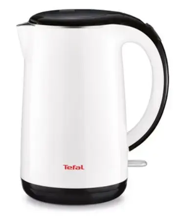 Fierbator de apa Tefal Safe`Tea KO260130, 1800 W, 1.7 l (Alb/Negru)
