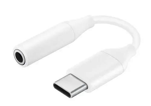 Adaptor Samsung EE-UC10JUWEGWW, Jack 3.5 mm - USB-C (Alb)