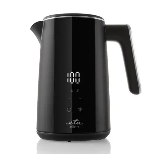 Fierbator de apa ETA 8596 90000 Ellen, 1.5 l, 2200 W, Functie mentinere temperatura (Negru)