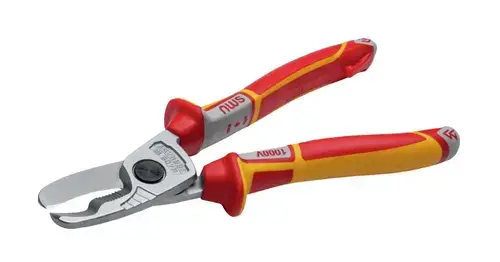 Cleste pentru taiat cabluri NWS 043-49-VDE-210 (Rosu/Galben)