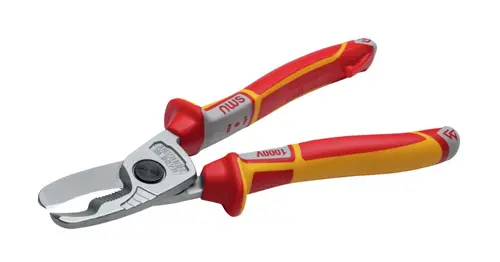 Cleste pentru taiat cabluri NWS 043-49-VDE-210 (Rosu/Galben)