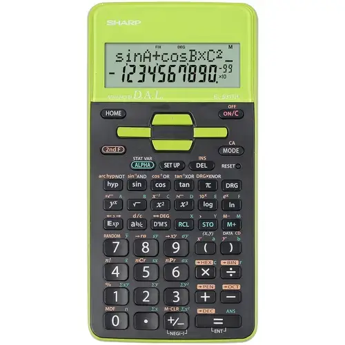 Calculator stiintific Sharp, 10 digits, 273 functiuni, dual power