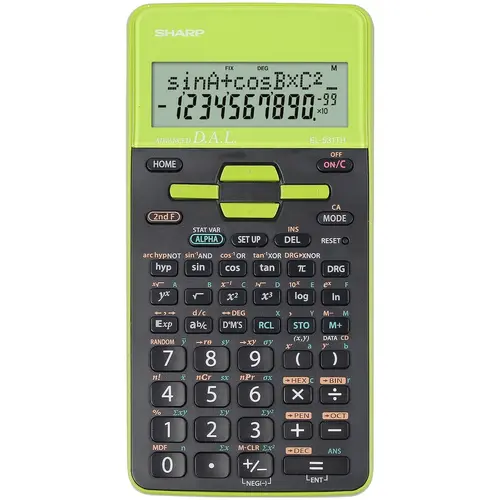 Calculator stiintific Sharp, 10 digits, 273 functiuni, dual power