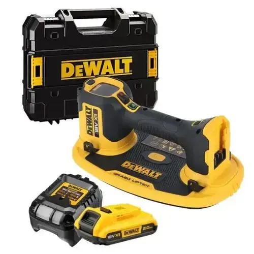 Aspirator DeWALT GRABO, 18V, 120kg, 60kg, cu 1 acumulator 18V