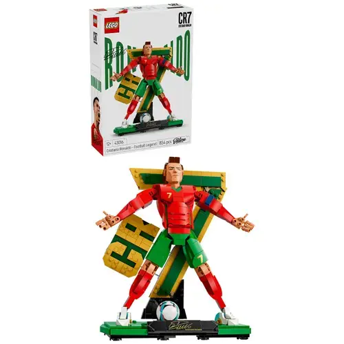 LEGO® Editions - Cristiano Ronaldo – Legenda a fotbalului 43016,  854 piese