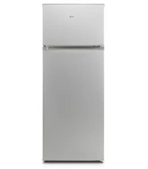 Frigider cu doua usi LDK LF 220S, Clasa F, Capacitate 210 l, H 143.5 cm (Argintiu)
