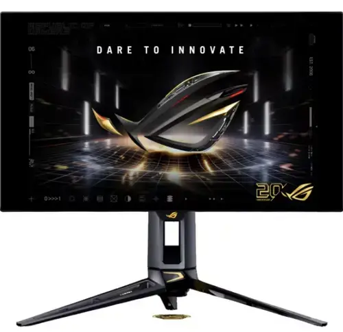 Monitor Gaming OLED Asus 27inch PG27AQWP-G EDITION 20, QHD (2560 x 1440), HDMI, DisplayPort, Pivot, 540 Hz, 0.02 ms (Negru)