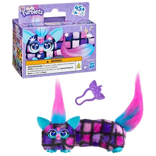 Jucarie de plus interactiva Hasbro DJ Furbis Dis-Co-Dazz, 6 ani+
