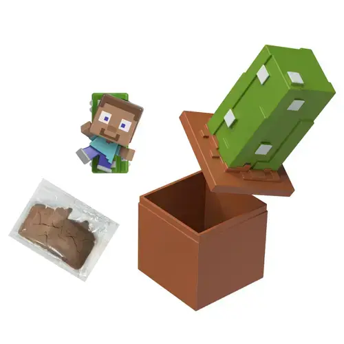 Figurina Minecraft Mini Mode - Explorare miniera, Cactus