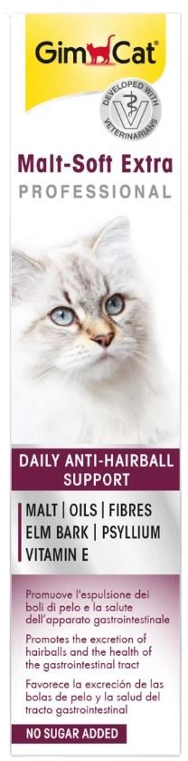 GIMCAT Pastă Malt-Soft Extra pentru pentru eliminarea ghemelor de păr