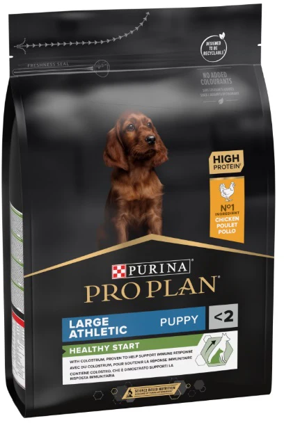PRO PLAN Hrană uscată PUPPY Large Breed Athletic cu Pui