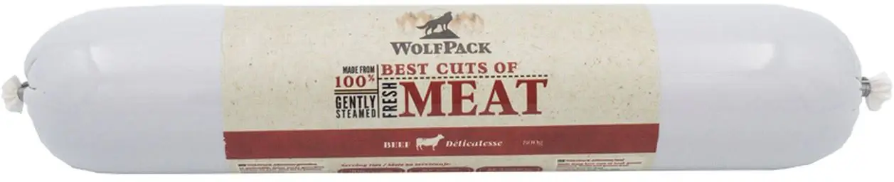 WOLFPACK Delicatesse meat sausage, salam 100% vită
