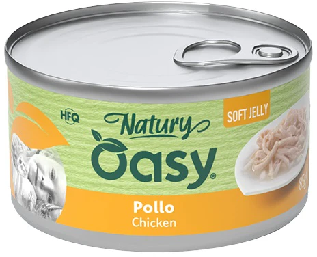 OASY Natury Conservă pentru pisici, cu Pui, în jeleu 150g