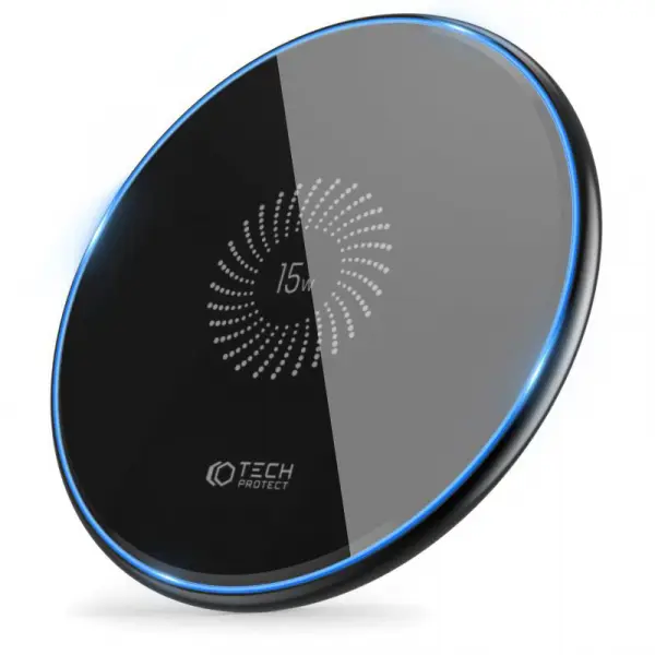 Incarcator Retea Wireless Tech-Protect C1, 15W, 1.67A, Negru THP1413