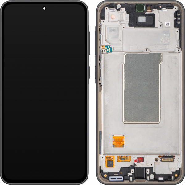 Display cu Touchscreen Samsung Galaxy A36 A366, cu Rama, Negru, Service Pack GH82-36841A