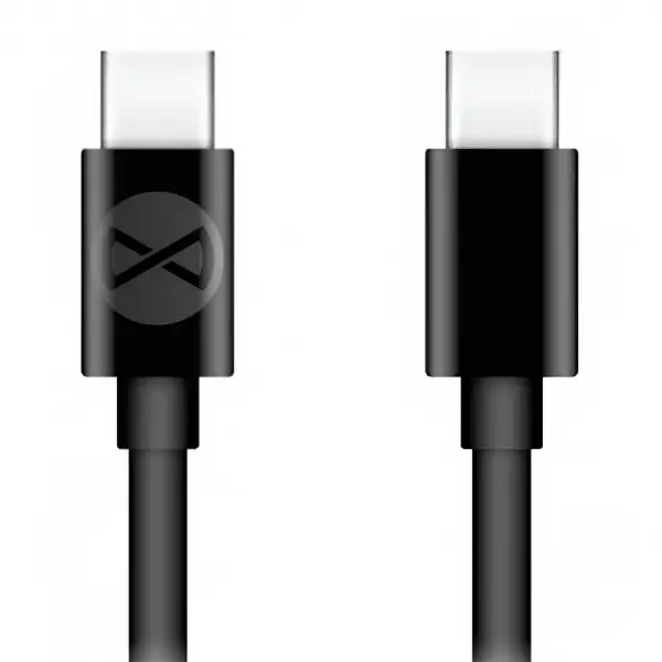 Cablu Date si Incarcare USB-C - USB-C Forever, 60W, 1m, Negru