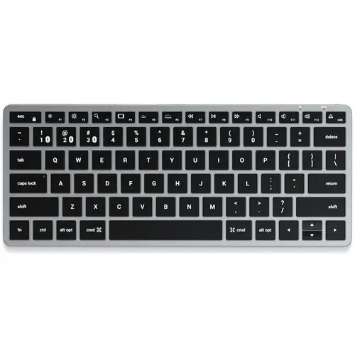 Tastatura Wireless Satechi Slim X1 Bluetooth retroiluminata, US (Gri)