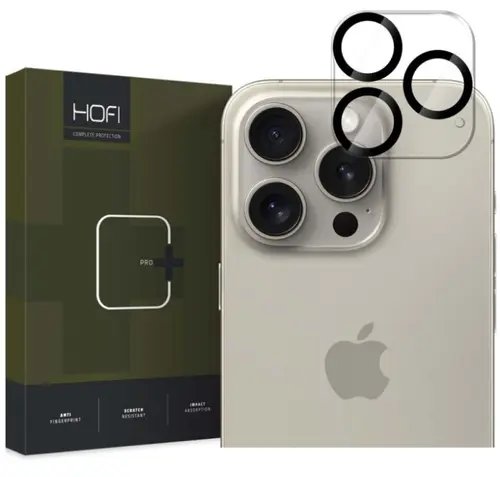 Folie de protectie Camera spate HOFI CAM PRO+ pentru Apple iPhone 16 Pro Max / 16 Pro, Sticla Securizata