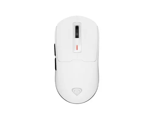 Mouse Gaming Wireless Genesis Zircon 660, Bluetooth, 12000 DPI, 9 Moduri iluminare, 6 butoane programabile (Alb)