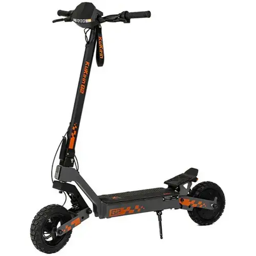 Trotineta electrica KuKirin G2, Viteza maxima 45km/h, Autonomie maxima 55Km, Motor 800W, acumulator 48V 15Ah, Roti 10inch, Negru