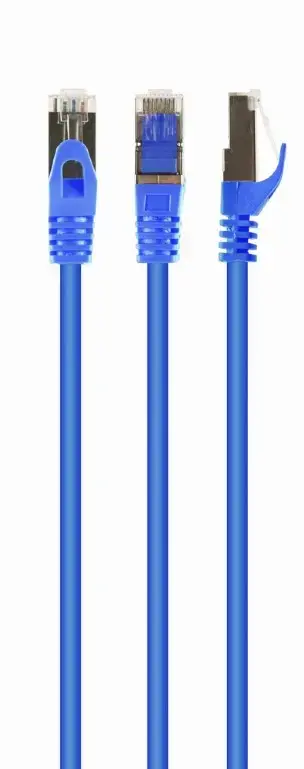 Cablu retea Gembird PP6A-LSZHCU-B-3M, RJ45, Cat.6A, SFTP, LSZH, 3m (Albastru)