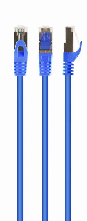 Cablu retea Gembird PP6A-LSZHCU-B-3M, RJ45, Cat.6A, SFTP, LSZH, 3m (Albastru)