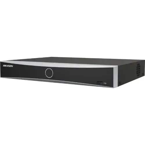 NVR Hikvision AcuSense DS-7616NXI-K1(D), 16 canale, 4K, 160 Mbps, detectare miscare 2.0, protectie perimetrala, functii smart, 1U