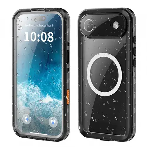 Husa Waterproof pentru Apple iPhone Air, ShellBox, Neagra