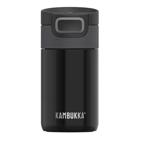 Sticla termica Kambukka Etna, otel inoxidabil, 300 ml, Negru