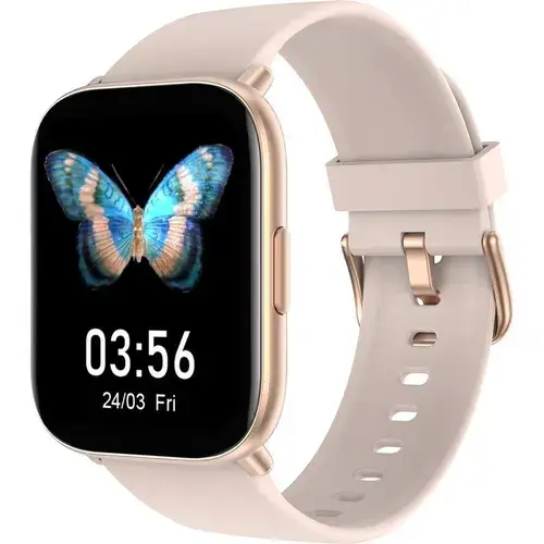 Smartwatch Oromed ORO Fit Pro GT, Ecran AMOLED 1.78inch, Bluetooth, Ritm cardiac, Giroscop, Notificari Waterproof 3ATM  (Roz)