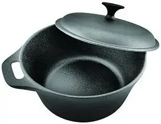 Cratita Heinner Fonta HR-TNJ-5A24, 24cm, 3.8L (Argintiu)