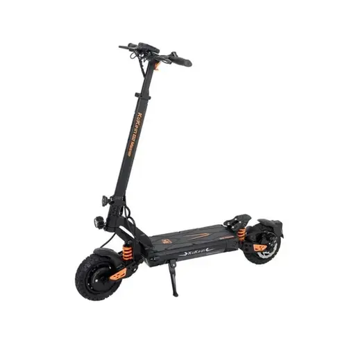 Trotineta electrica KuKirin G2 MASTER, Anvelope pneumatice off-road de 10inch,  2*1000W, baterie 52V/20.8 Ah, Autonomie maxima 70km, Viteza maxima 60 km/h, Frana pe disc, amortioare hidraulice (Negru)