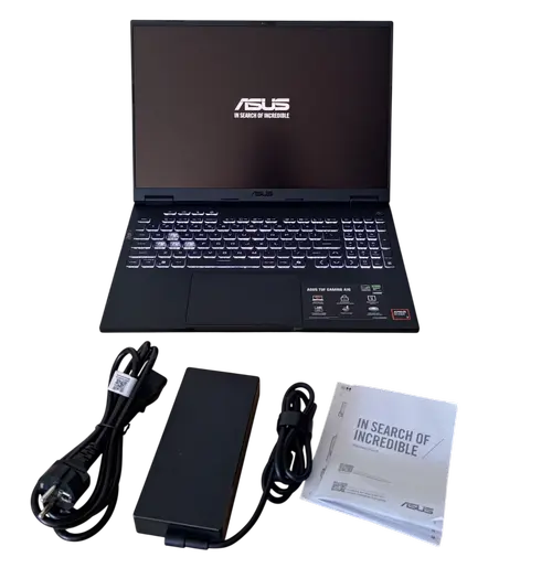 Laptop Gaming ASUS TUF A16 FA608UM-R7165 (Procesor AMD Ryzen™ 7 260 (16M Cache, up to 5.1 GHz), 16inch FHD+ 165Hz, 16GB DDR5, 512GB SSD, NVIDIA GeForce RTX 5060 @8GB, DLSS 3.0, Negru/Gri)