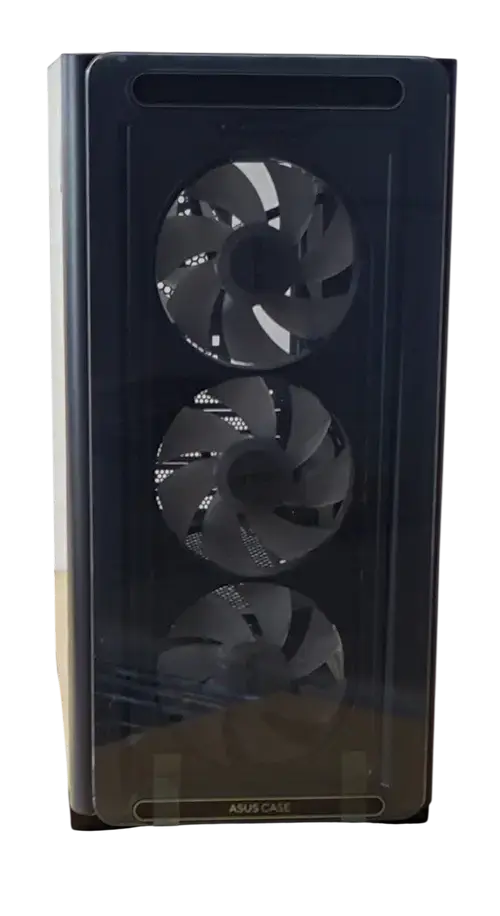 Carcasa ASUS A23 PLUS TG ARGB, Mini Tower (Negru)