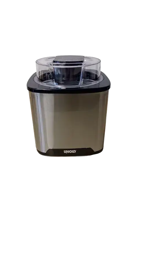 Masina inghetata Unold  Gelato U48855, 1.5L, 12W, Ecran LCD (Inox)