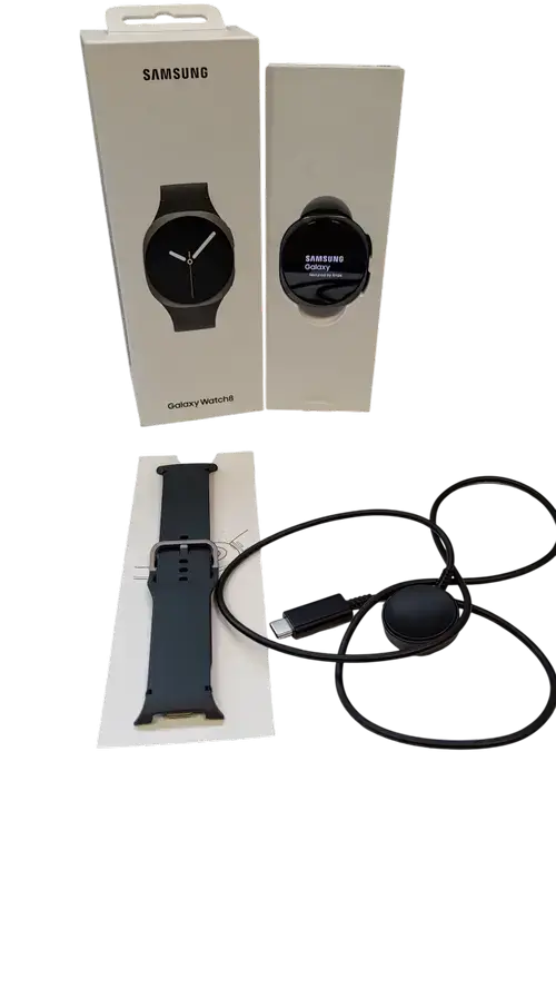 Smartwatch Samsung Galaxy Watch8 44mm BT, Ecran AMOLED 1.47inch, Bluetooth, NFC, Wi-Fi, Wear OS, 5 ATM (Gri)