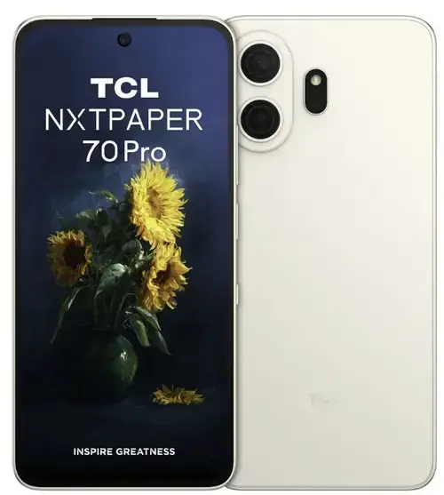 Telefon Mobil TCL NxtPaper 70 Pro, Procesor Mediatek Dimensity 7300 Octa-Core, IPS LCD Capacitive Touchscreen 6.9inch, 8GB RAM, 512GB Flash, Camera Duala 50 + 8 MP, Wi-Fi, 5G, Dual Sim, Android (Auriu)