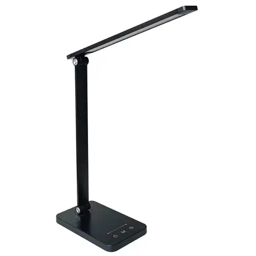Lampa de podea Panan Disk Fold, 6.5W, CCT, Negru