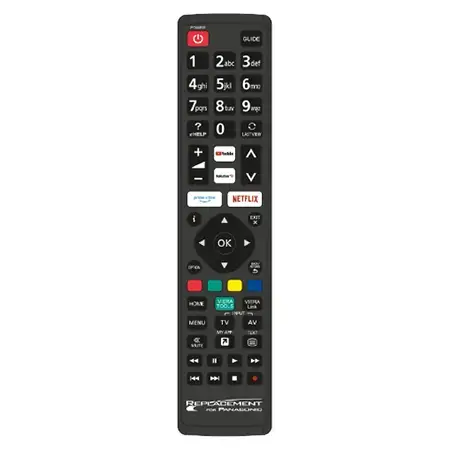 Telecomanda universala OEM K-JL1722, compatibila Panasonic (Negru)