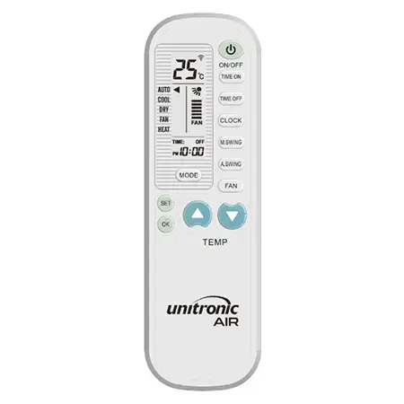 Telecomanda aer conditionat Unitronic K-JL42531-UNI, universala (Alb)