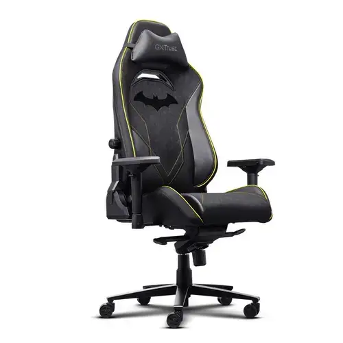Scaun gaming Trust GXT 721BM Ruya Pro, teherbiran 150kg, cu suport pentru spate, brate ajustabile, Negru