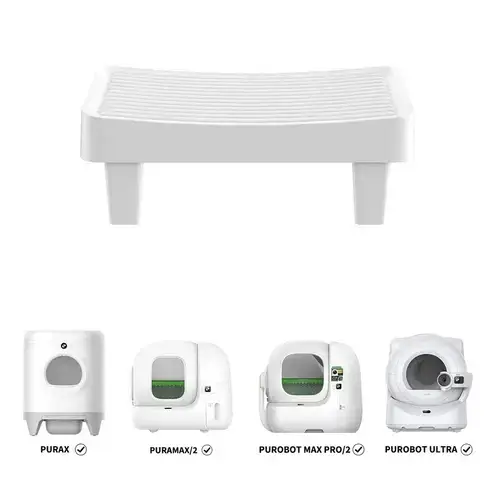Rampa de acces pentru picici PETKIT Easy-Step Pedal pentru litierele automate PETKIT (Alb)