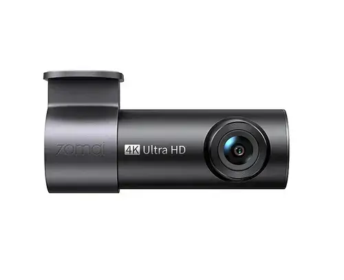 Camera auto 70mai Dash Cam M310 Plus, 4K, Supraveghere parcare 24 ore, Control vocal (Negru)