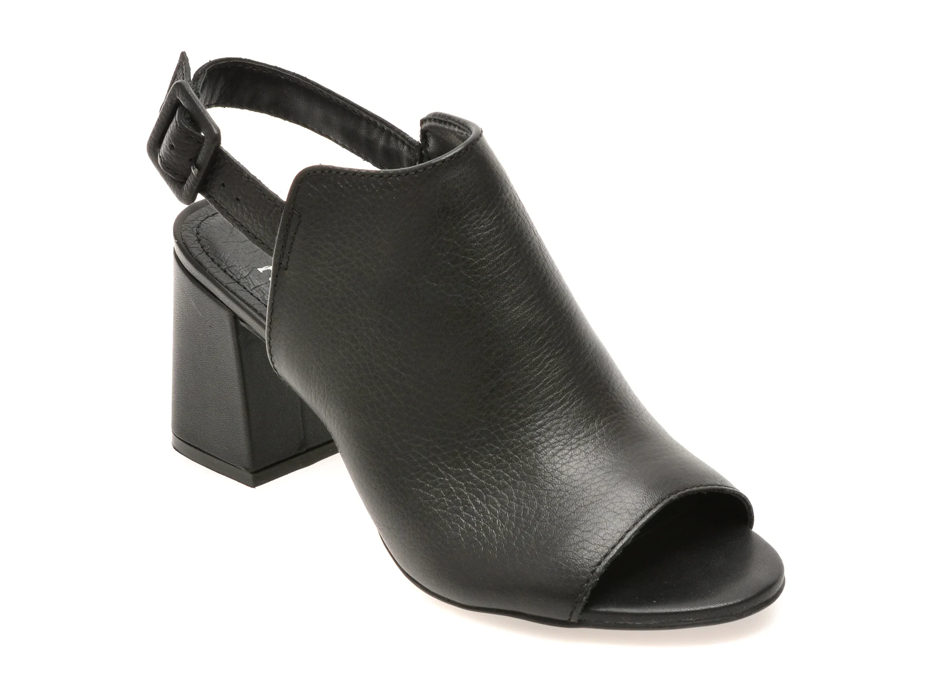 Sandale FLAVIA PASSINI negre, 372003, din piele naturala