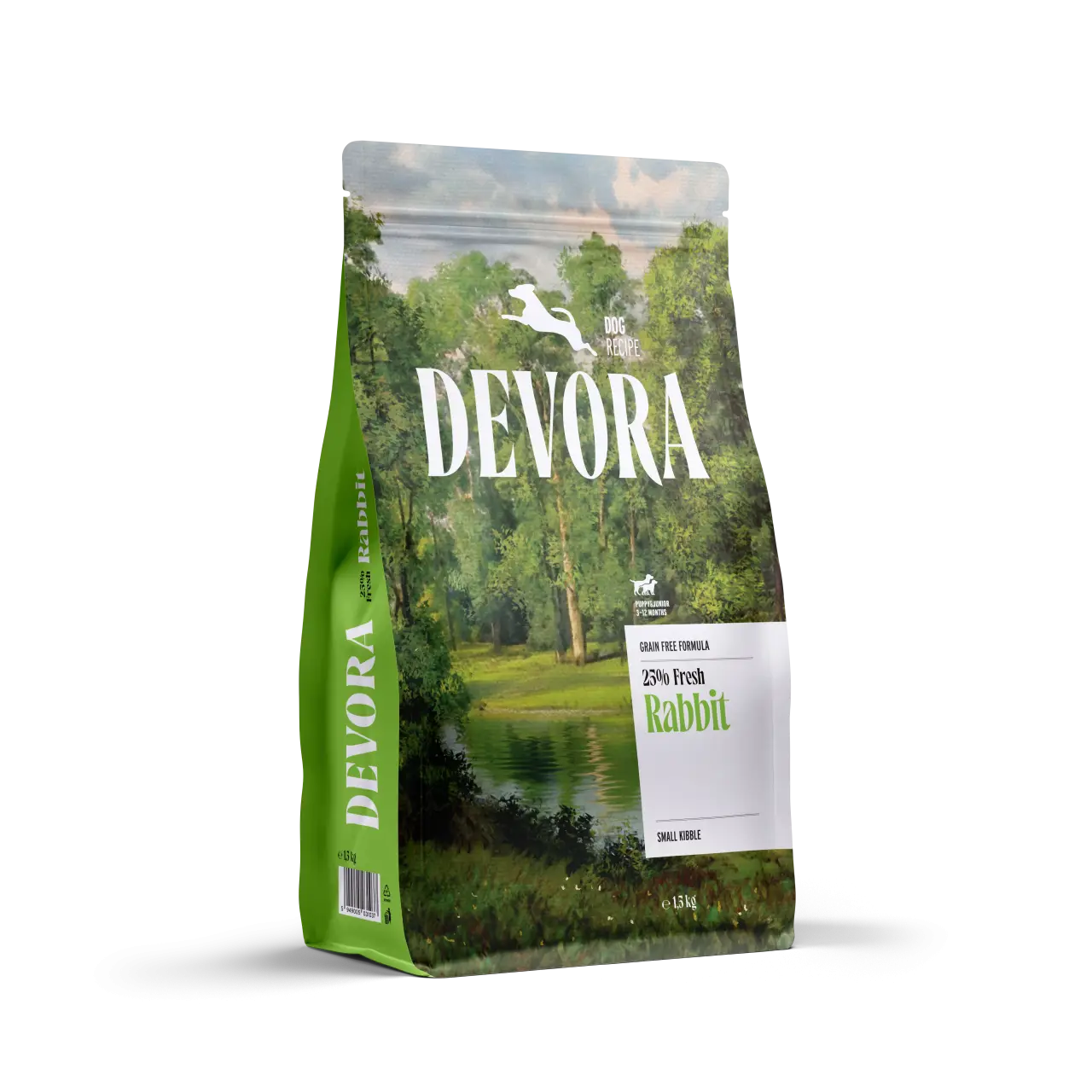 DEVORA PUPPY GF MEDIUM-LARGE IEPURE 1.5KG