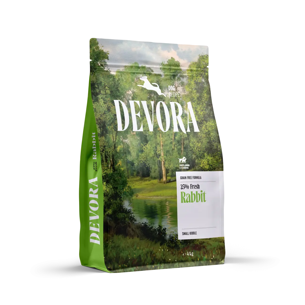 DEVORA PUPPY GF MEDIUM-LARGE IEPURE 4KG