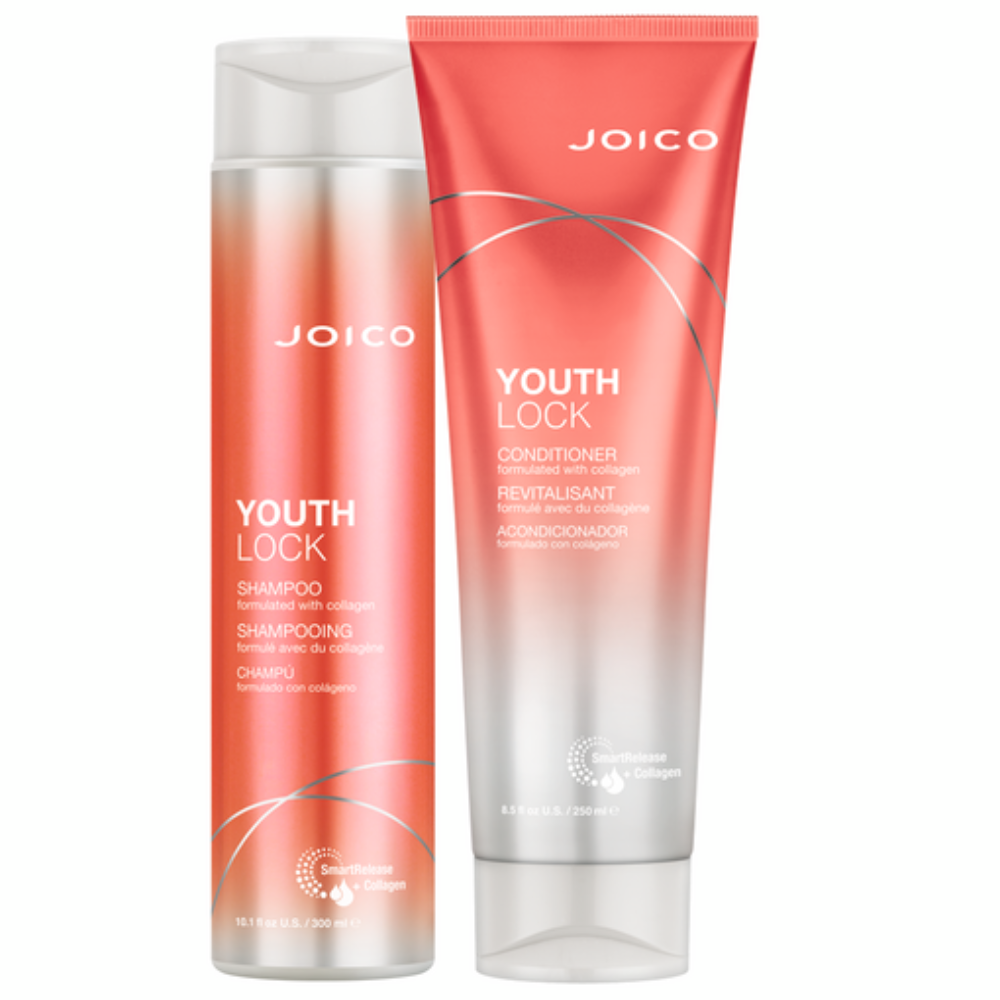 Set sampon si conditioner Joico YouthLock 300+250ml