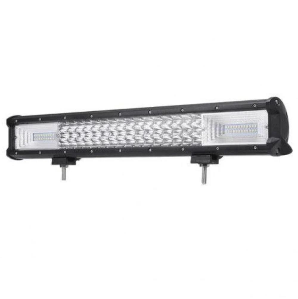 Bara proiectoare LED Auto Offroad Techstar® PNG3, 324W, 12V-24V, 6000 K, 6240 Lumeni, IP 67, 59 cm, Flood Beam 60° cu Leduri CREE XBD, Negru